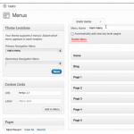 How to use the WordPress 3 menu system